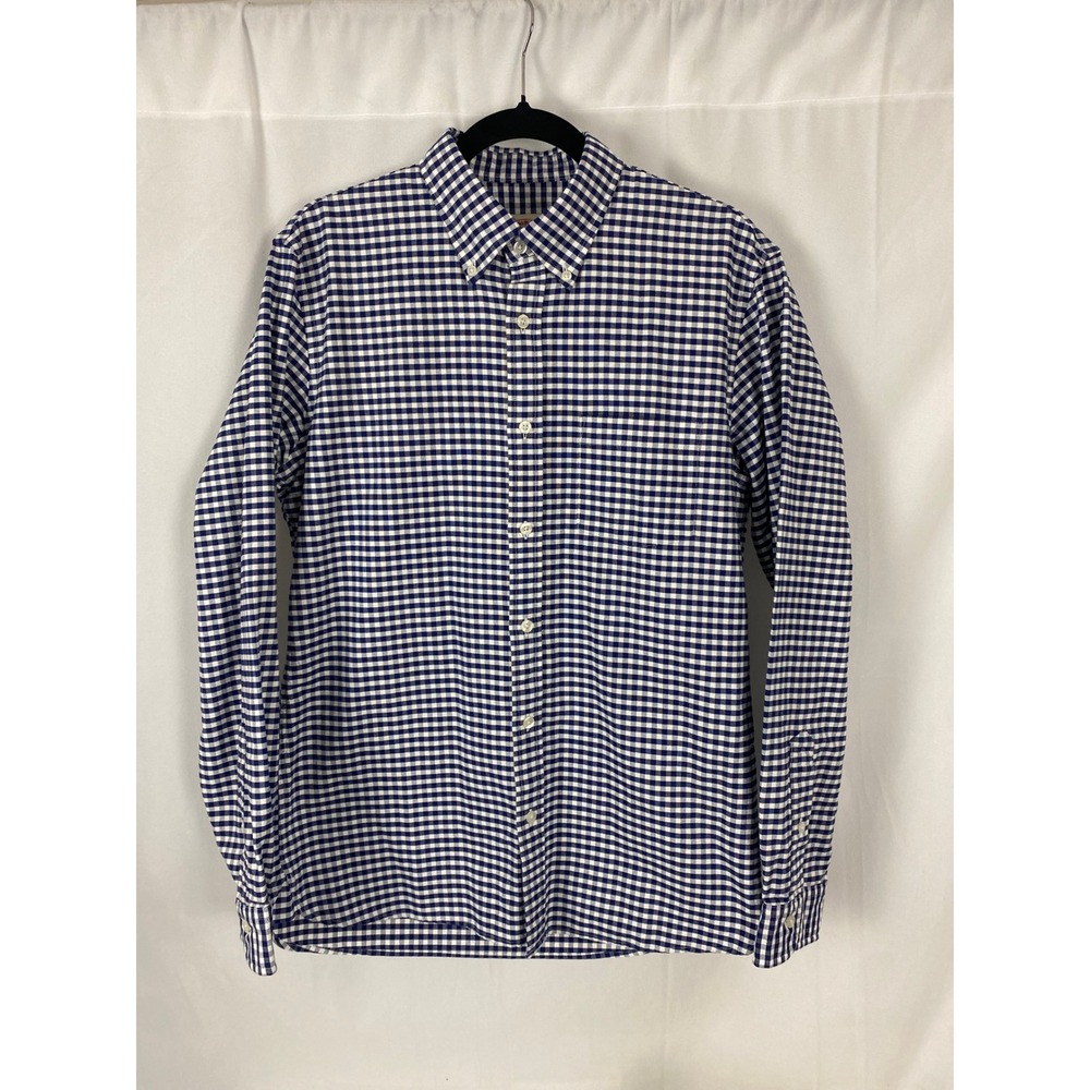 Brooks Brothers Gingham Check Long Sleeve Button Down Shirt‎ Casual Dress Shirt